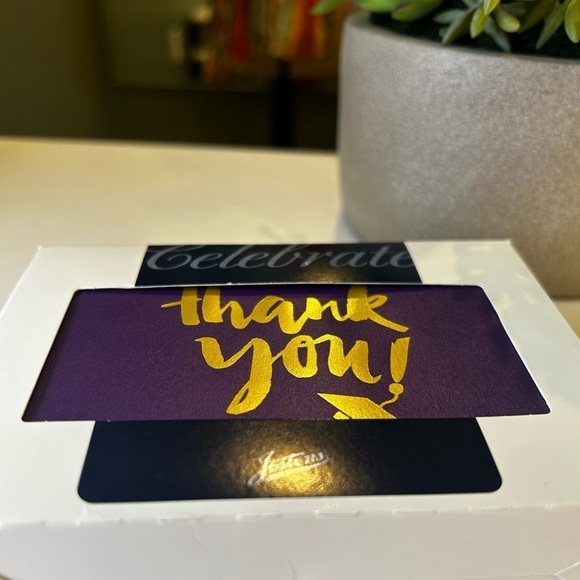 NIB Jostens Graduation Thank You notes with white envelopes, box of 25 - Picture 2 of 6